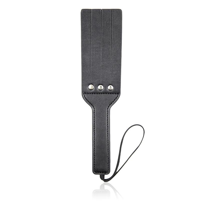 Leather Spanking Paddle Double Layer Sex Whip  Fetish Restraints Paddles