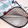 New Bohemia Retro Aluminum Film Base Foldable Picnic Blanket with Storage Rope Composite Process Camping Waterproof Damp-Proof Mat Outdoor Supplies