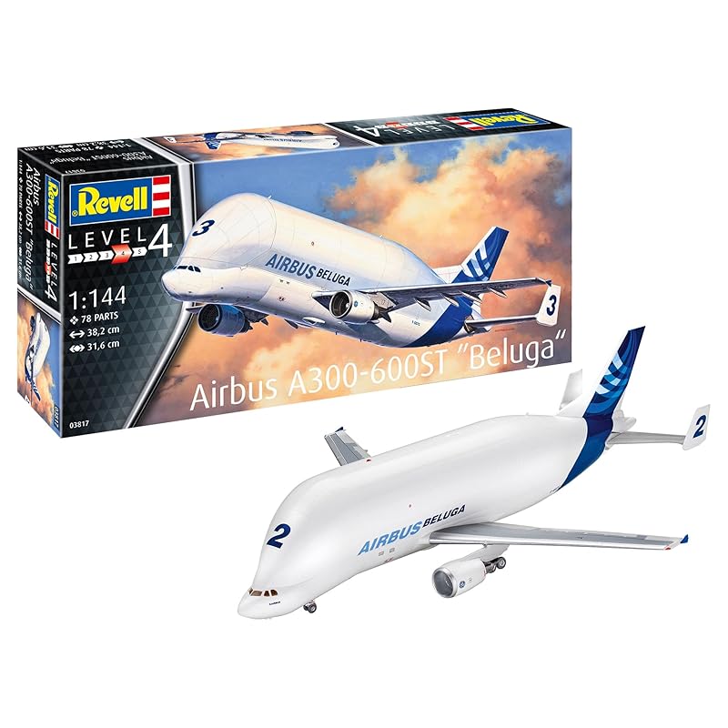 

German level (Revell) 1/144 airbus A300-600ST beluga plastic model 03817