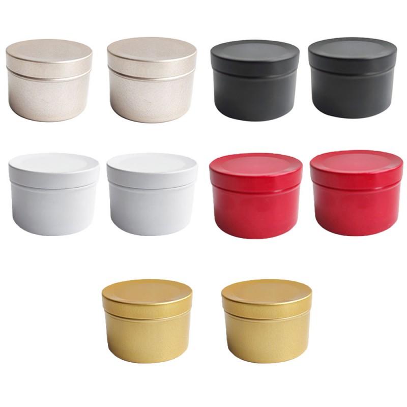 Купить 10шт фестивальные свечи алюминиевые банки с крышками ...