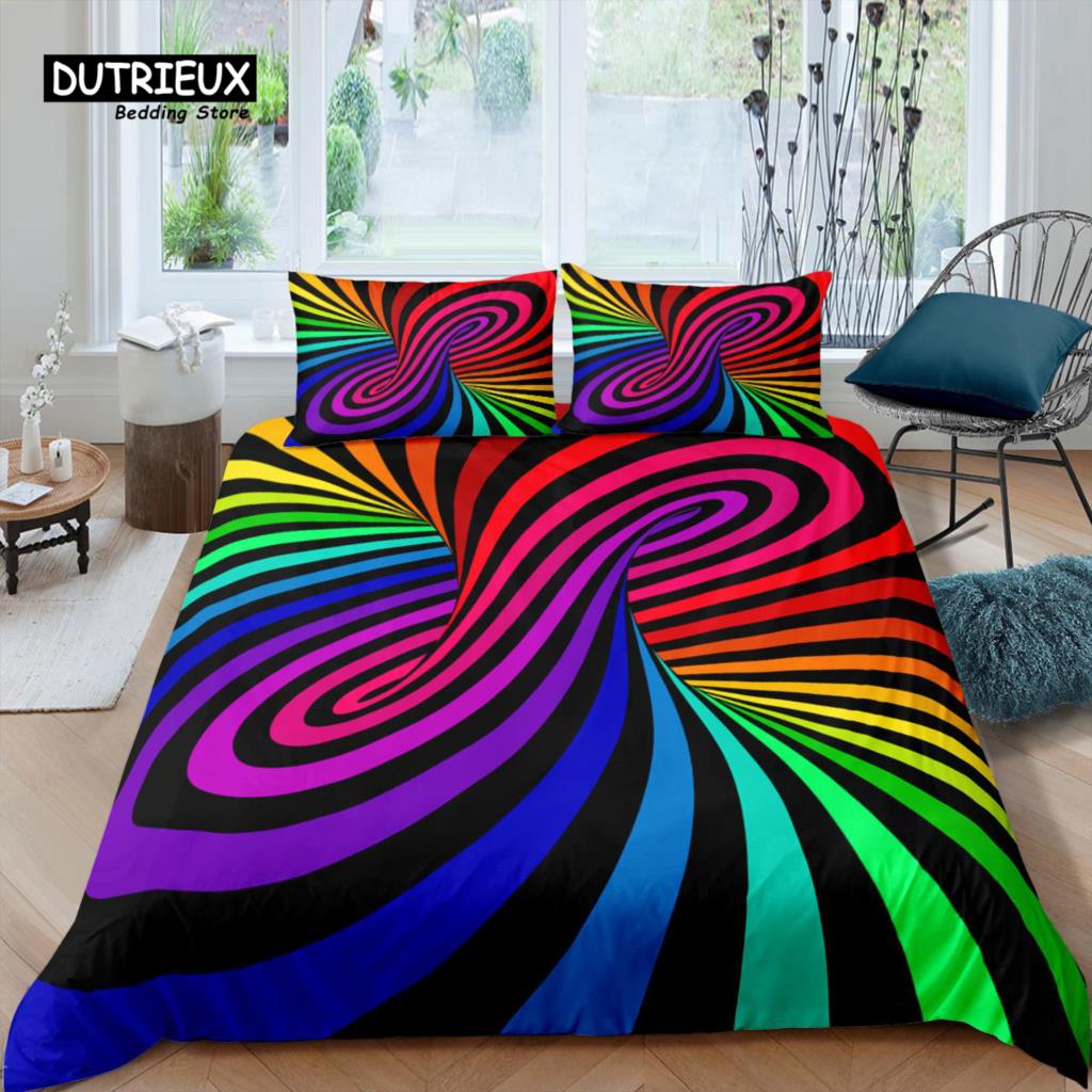 

Главная Жизнь Роскошный 3D Полосатый комплект постельного белья Пододеяльник Комплект наволочек Детский комплект постельного белья Queen и King Размеры ЕС/США/Австралия/Великобритания EU single(135x200cm)