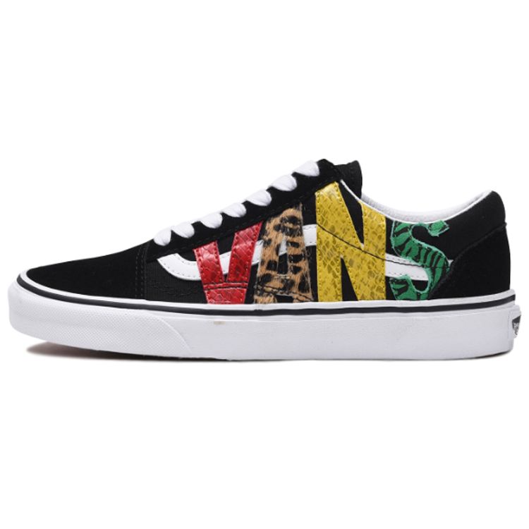 

Кроссовки унисекс Vans Old Skool Multi Animal Black Rasta VN0A4U3BXF1