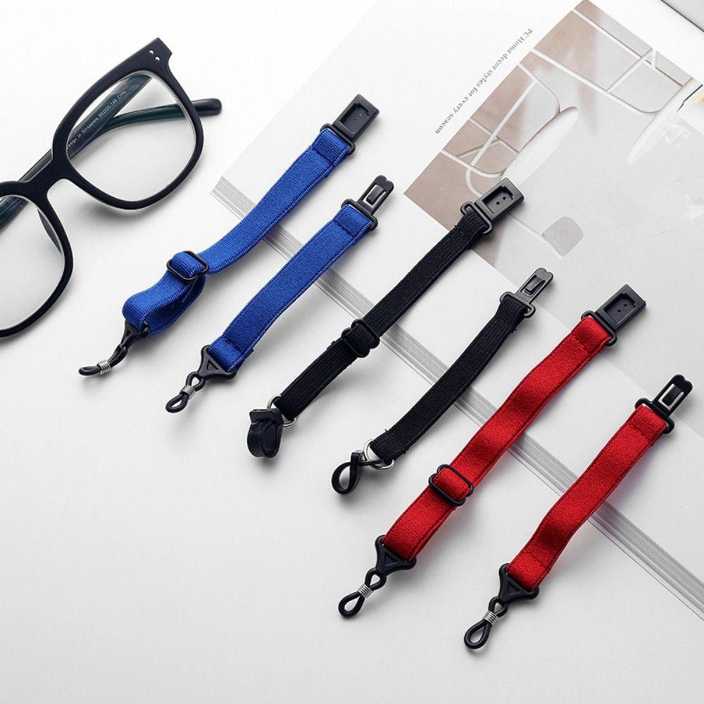 Detachable Elastic Glasses Strap Nonslip Fixed Lanyard Glasses Neck Strap  Sports