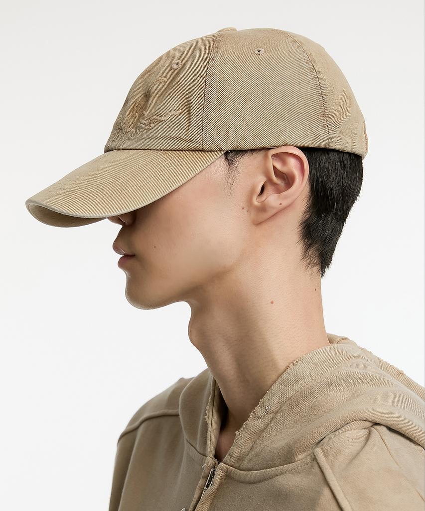 ANOTHERYOUTH Overdyed Ball Cap - Washed Beige