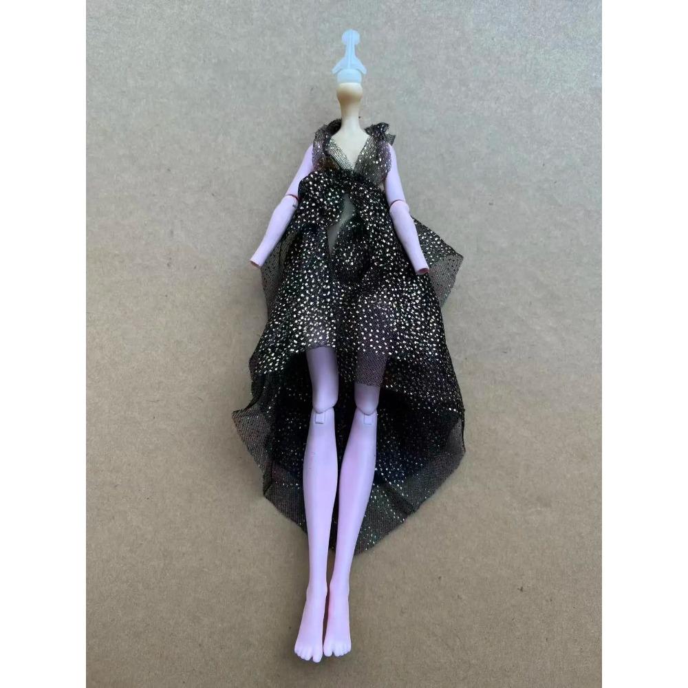 1/6 Schlanke Monsterpuppe DIY Ankleideset Buntes Tanzpuppen Outfit Mantel T-Shirt Hose Rock Kreatives Spielzeugpuppen Zubehör