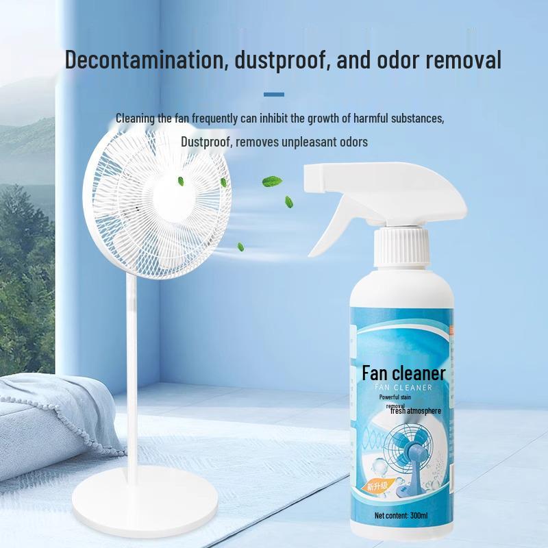 

Electric Fan Cleaner - No Disassembly Needed, Powerful Household Spray for Effortless Cleaning