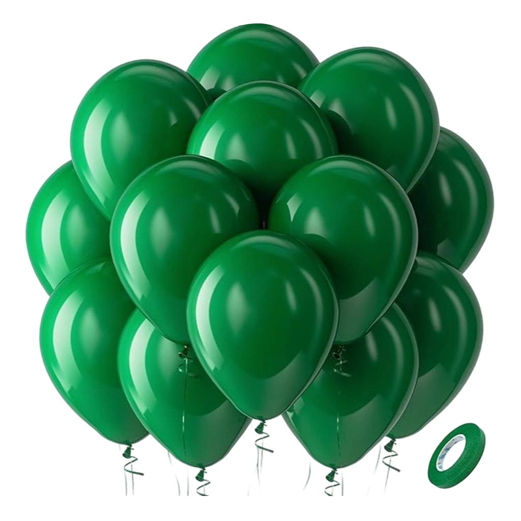 Latex Balloons, 100 Balloons Per Pack, 12-inch Round Helium Balloons, Brightly Colored, Suitable For Birthday And Party Decorations.(Sending Ribbons)