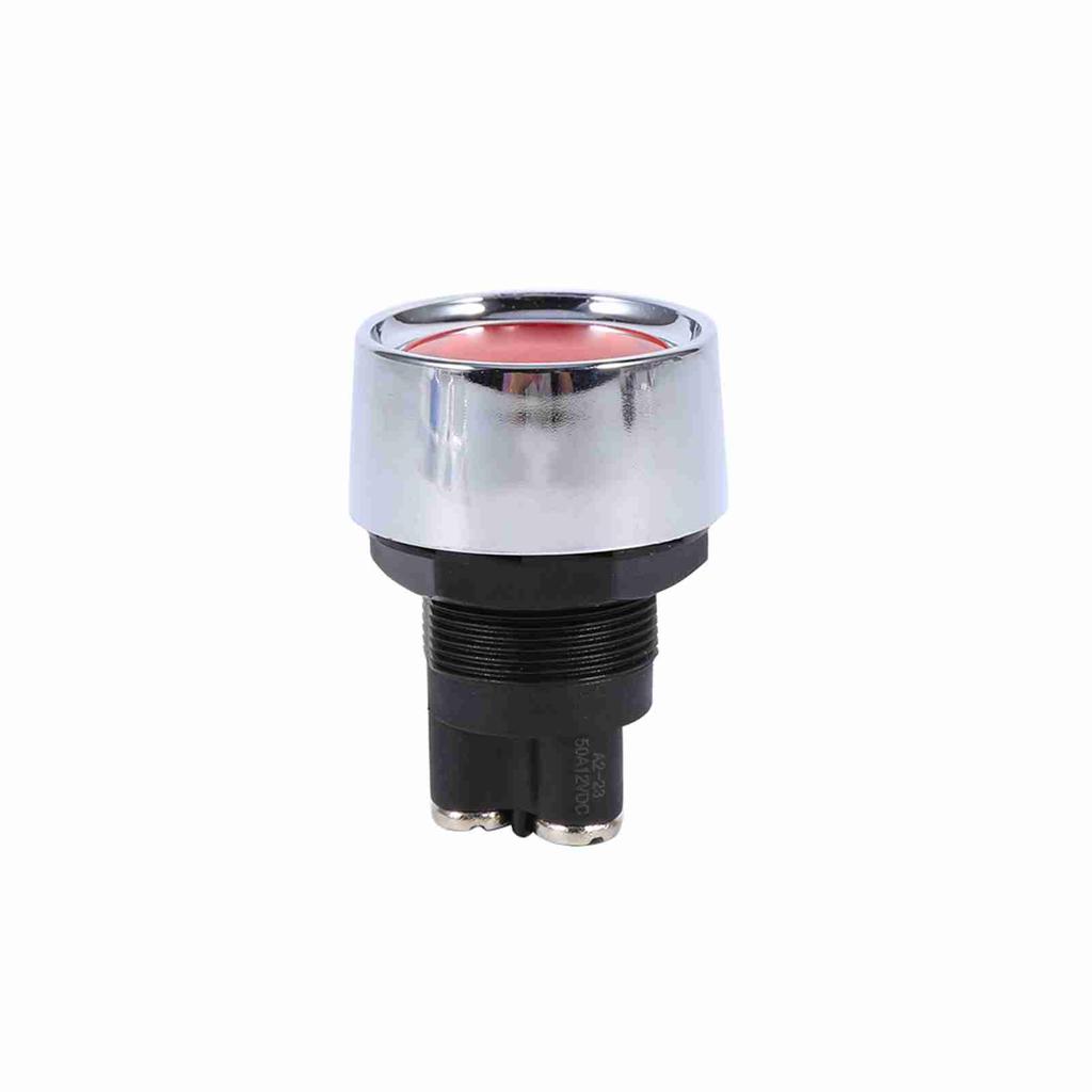 Multifunctional DC 12V 50A Vehicle Car Engine Start Button Ignition Switch Red Light