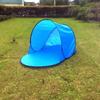 Instant Pop-up Small Folding Tent Silver Coated Mini Beach Headrest Sun Shelter  Camping