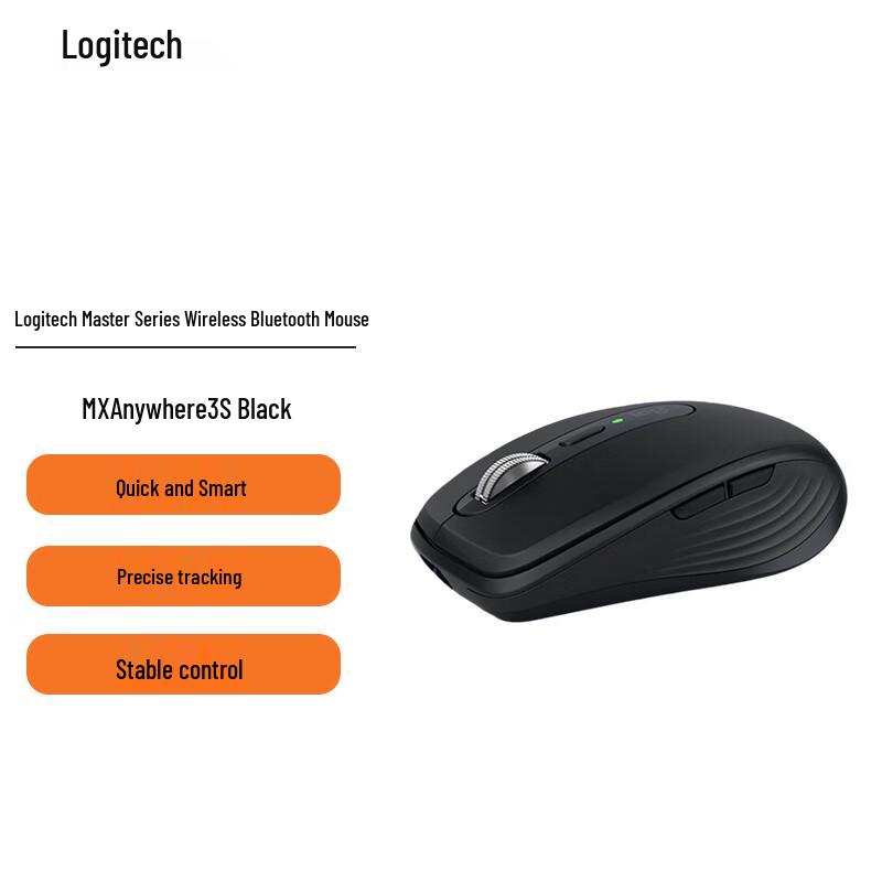 

Logitech MX Anywhere 3S Master Series Silent Wireless Mouse