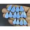 97Cts. Natural Blue Opal Matched Pair Pear Cabochon Loose Gemstone 7Pair Lot C-3864