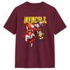 Vintage T-Shirt Summer Invincible Comic Hip Hop T Shirts  Cotton Tee Shirt for Men Y2K Basic Short Sleeve Tops