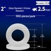 Nylon Insulating Flat Gasket Screw Washers