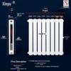 Xinyu XY6030 Wall-Mounted Carbon Steel Two-Column Radiator
