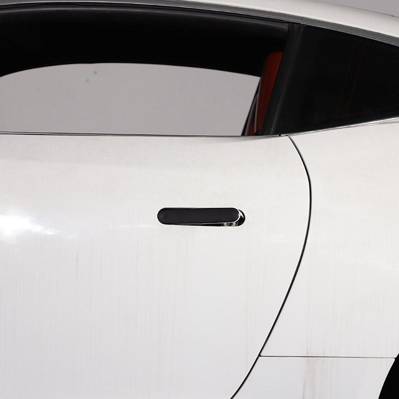 For Jaguar F-TYPE F Type 2013-2026 ABS Matte Black Outer Handle Sticker Exterior Car Door Handle Decorative Cover Accessories