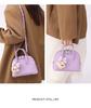 Simple Shell Bag Summer New Fashionable Shoulder Bag Women's Stylish Tote Bag Versatile Crossbody Bag Elegant Design
