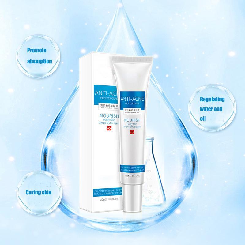 Acne Treatment Cream Moisturizing Control Oil Shrinking Pores Remove Marks Pimple Removal Product