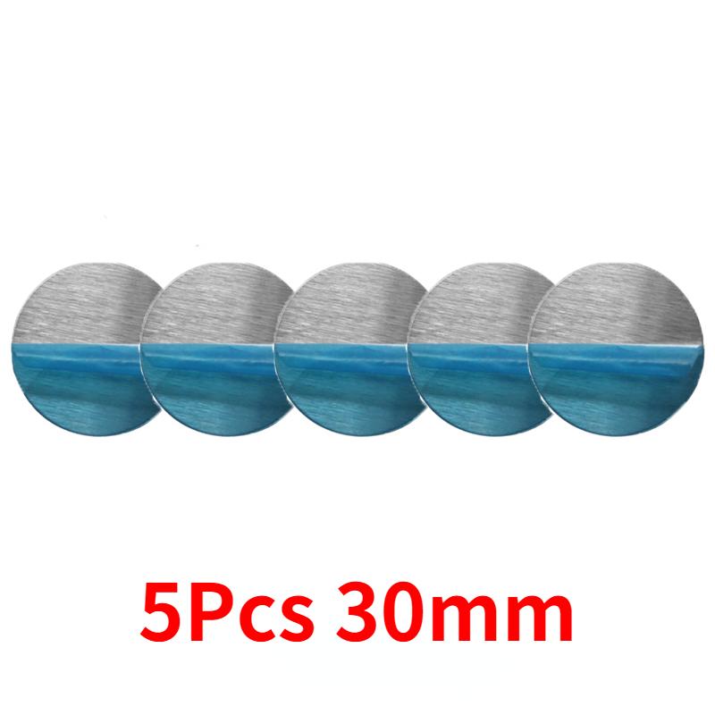 1-5PCS Magnetic Metal Plate For Car Phone Holder Universal Iron Sheet Disk Sticker Mount Mobile Phone Magnet Stand For IPhone