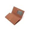 Daks Brown Check Pattern Long Wallet Tassel Dcwa3e322w2