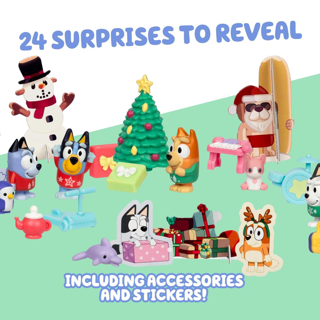 Bluey Minifigurer Överraskningsadventskalender