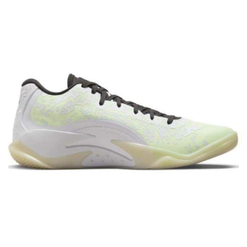 Jordan Zion 3 Men Low-top Basketball Shoes White Yellow Domestic Version DR0676-110