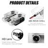 2Pcs LED Car Door Welcome Light HD Projector Lamp Accessories For Honda Civic Fit Jazz Accord City Vezel CR-V S660 Odyssey HR-V