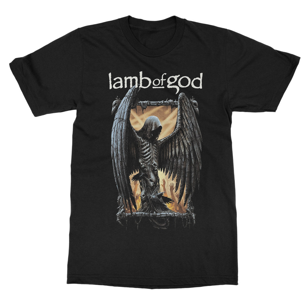 Fit Lamb of God Band Graphic Cotton T-shirt Unisex Summer Short Sleeve Fashion Brand Tee Luxury Casual Vintage Retro Top