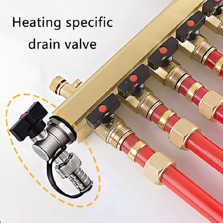 User Friendly Heating System Valves  with Temperature Resistance High Efficiency Radiator Valves for Long Term Use