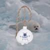Cute Pudding Little Seal Plush Neck Hanging Earphone Case Coin Purse Cartoon Girlfriends Mini Bag Sweet