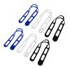 6PCS Silicone Utility Straps Reusable Elastic Self Lock Silicone Ties for Cooker Lid Lunch Box