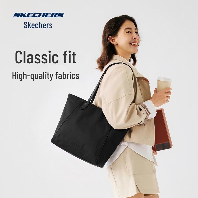 Skechers 2026 Unisex Large Capacity Shoulder Laptop Bag One Size
