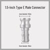 Aluminum Alloy CE Quick-Connect Male & Female Hose for Oil Discharge and Water Sprinklers