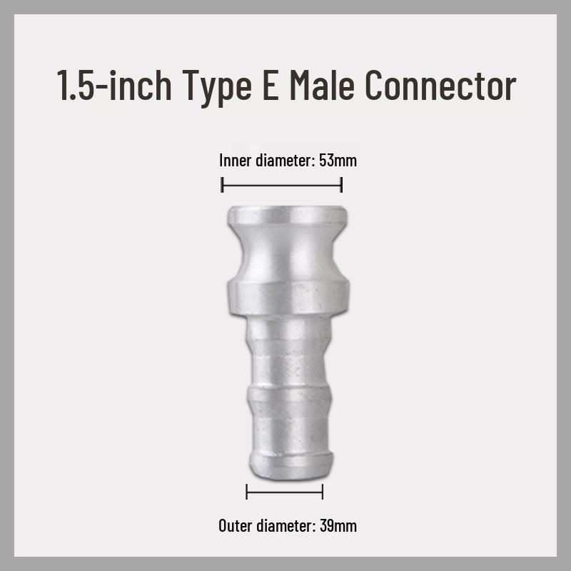 Aluminum Alloy CE Quick-Connect Male & Female Hose for Oil Discharge and Water Sprinklers