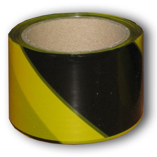Gelb-Schwarzes Warnband 80mm*100m - Band 80*10Z