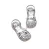 Girls Sandals Children's Princess Shoes Little Girls Crystal Shoes New Summer Soft Bottom Non-Slip Baby Girl Beach Shoes