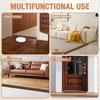 1pc 1mX5cm Floor Transition Strip Non-slip PVC Doorway Edge Self-Adhesive Doorways Threshold Ramp Home Partition Decoration