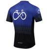 Road Bike Cycling Suit Men's Summer Quick-drying Breathable Bicycle Cycling Top Outdoor Cycling Short Sleeves