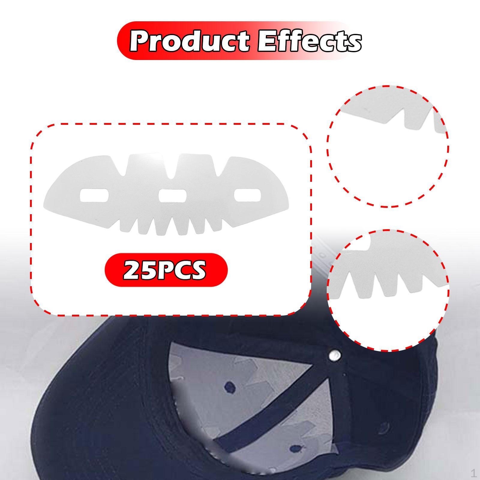 

25 штук Вставки-формодержатели для бейсболок Поддержка купола шляпы для папы S