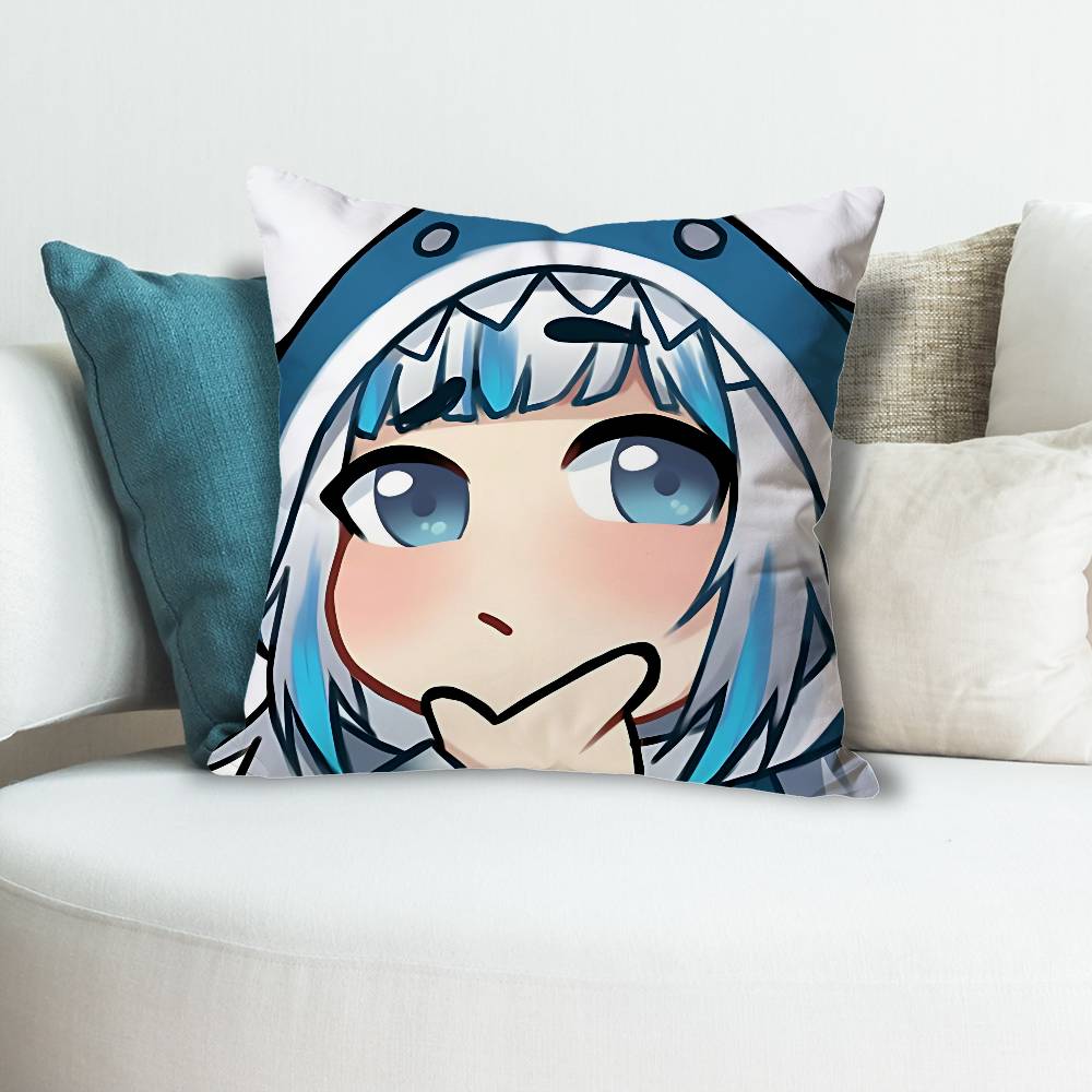 Cute GGawr GGura Various Sizes Square Pillow Case For Car Home Bedchamber Decor Custom Valentine gift