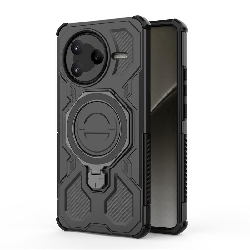 

Магнитная беспроводная зарядная крышка для Xiaomi Poco F7 X7 Pro F7 Ultra держатель для телефона задняя крышка Poco F7 Pro чехол для Poco F7 Pro Poco x7 чёрный