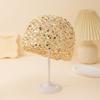 Women's Hair with Sequins Hollow Mesh Headpiece for Party and Fashion