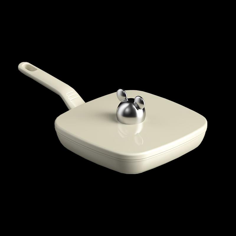 DStt Enamel Shallow Frying Pan
