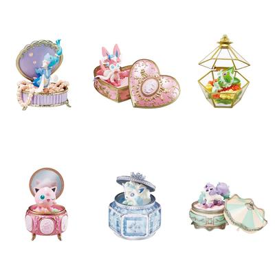RE-MENT Pokemon Romantic Collection 1 Κουτί περίπου. Υ115 x Π70 x Β70mm Κατασκευασμένο από PVC, ABS