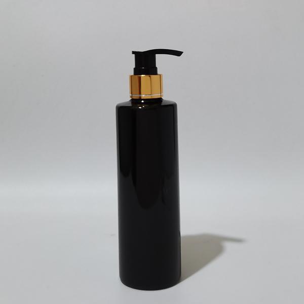 100ml 150ml 200ml 250ml Empty Black Bottles Liquid Soap Pump Container For Personal Care Lotion,gold Pump Cosmetic Containers