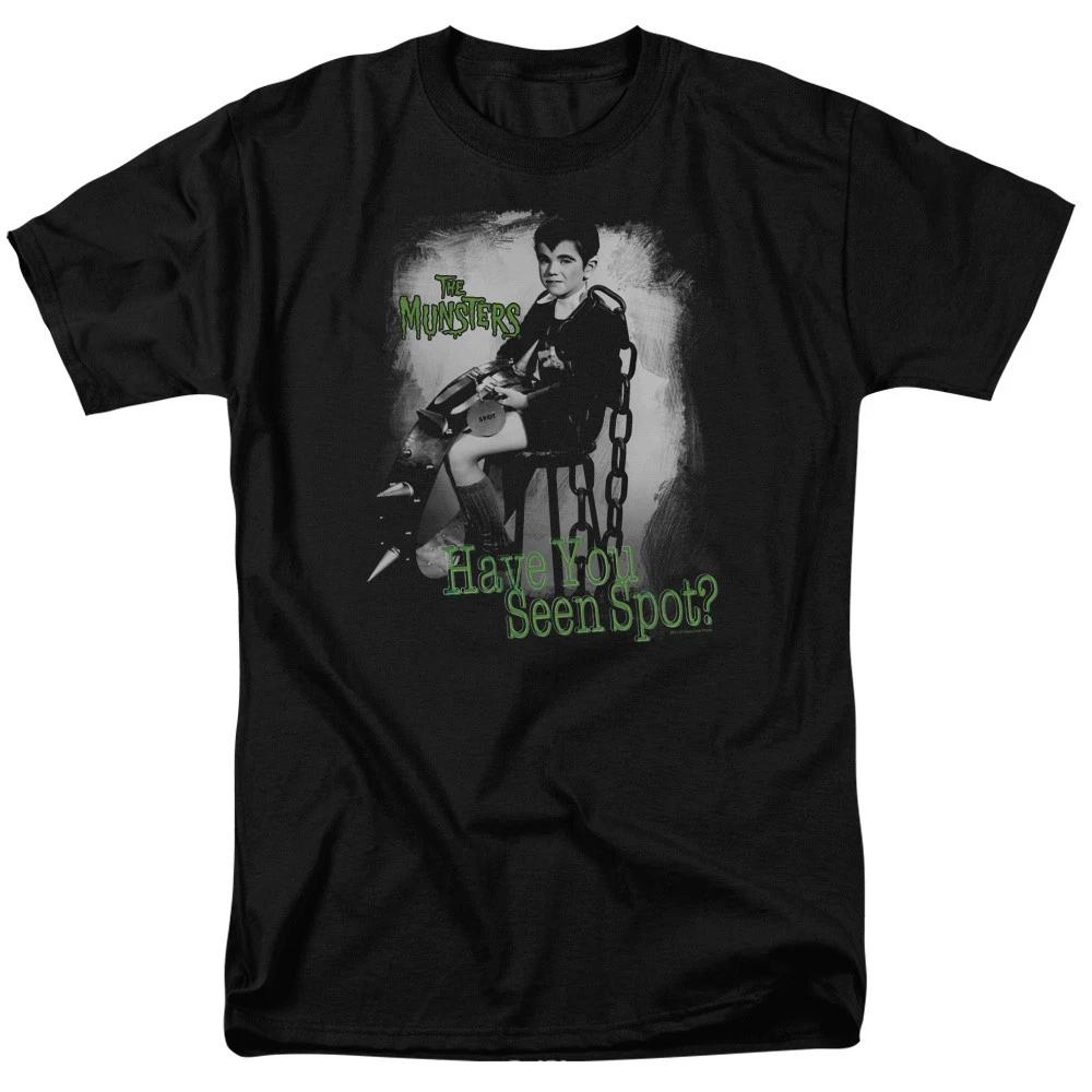 The Munsters - Have You Seen Spot - Unisex Short Sleeve Children s T-shirt - Black 160