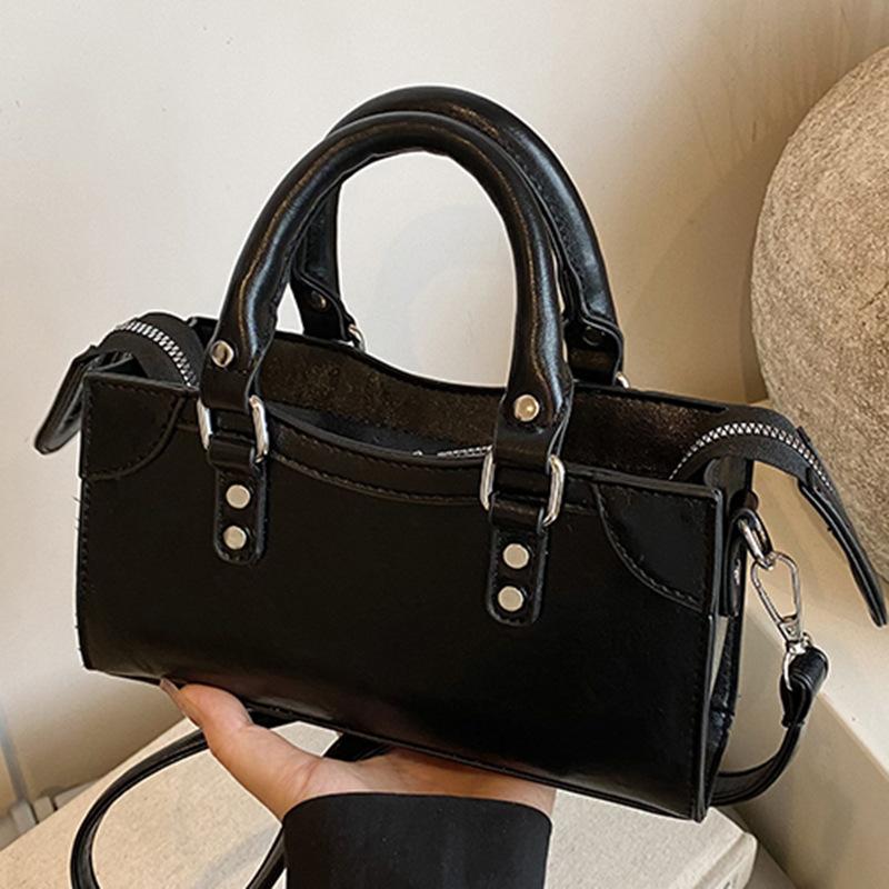 Summer Fashion Hand-held Trendy Bag Simple Small Square Bag High-quality Single-shoulder Crossbody Bag High Appearance Level