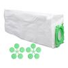 Premium Microfibre Fleece Dust Bags For SEBO Cylinder Vacuum Pack Of 10