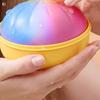 Colorful Steamed Bun Squeeze Toy Soft Realistic Simulated Bun Shape Sensory Toy Non-Sticky Quick Rebound Stress Relief Toy for Kids