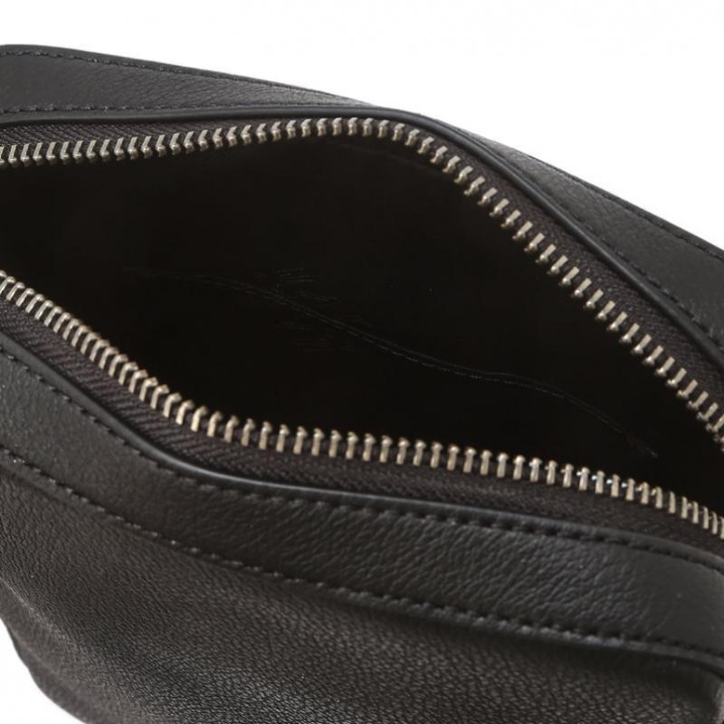 Daks Black Cowhide Mini Crossbody Bag Dbba6e319bk