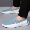 [Colour Block Slipper Loafer] Bequeme Herren Colour Block Slipper Loafer Schuhe - Rutschfeste Lässige Gummisohle Langlebige Laufschuhe